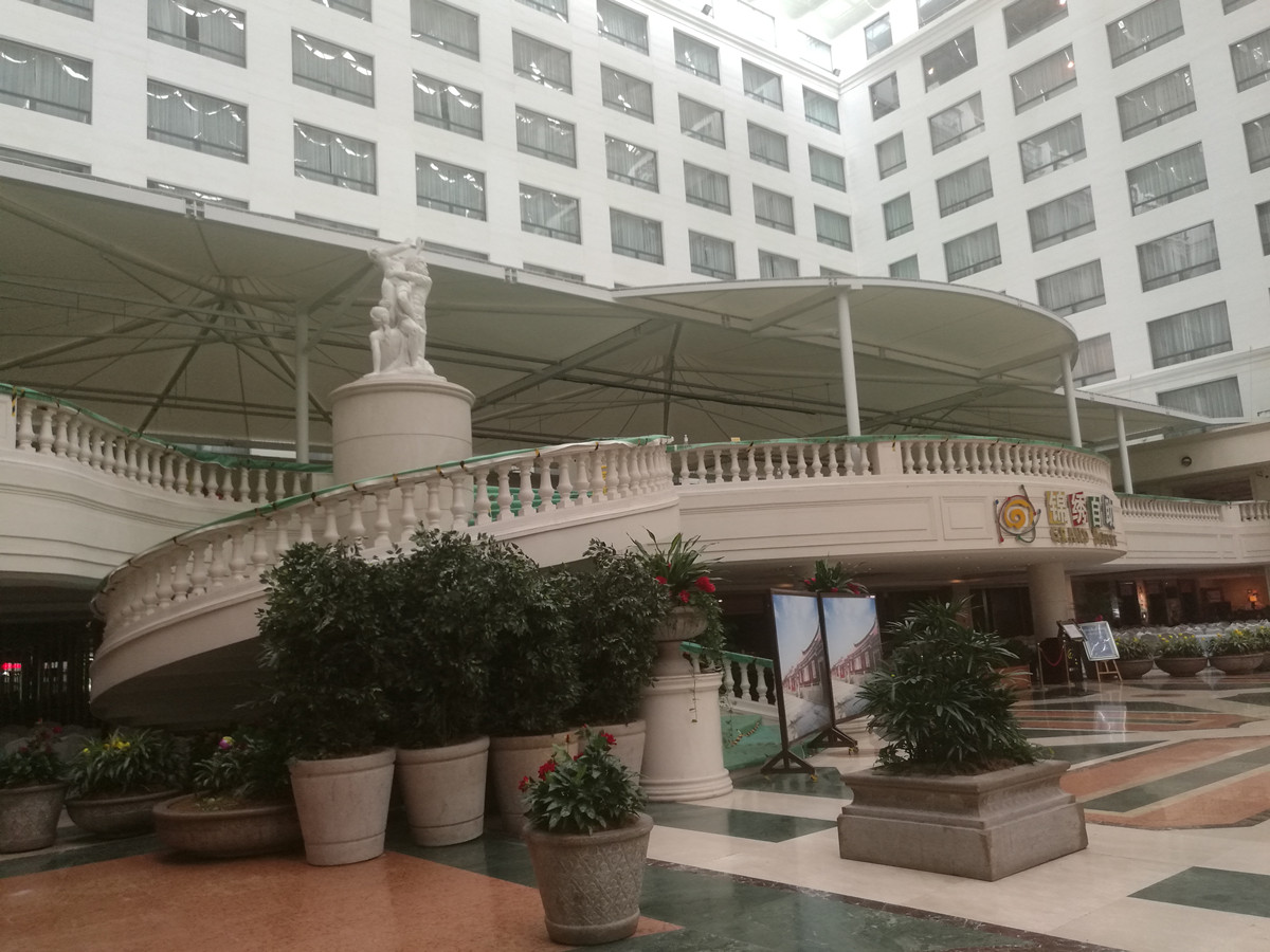Estrutura de Tração do Guarda-Sol de Xianglu International Hotel-Xiamen, Fujian, China