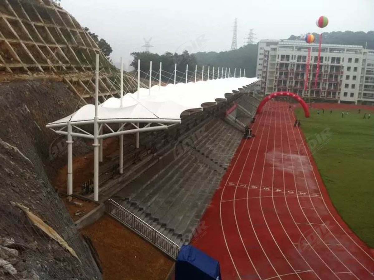 Zug-Tribünen-Struktur für ältere Sekundarschule Shenzhens Yantian, China