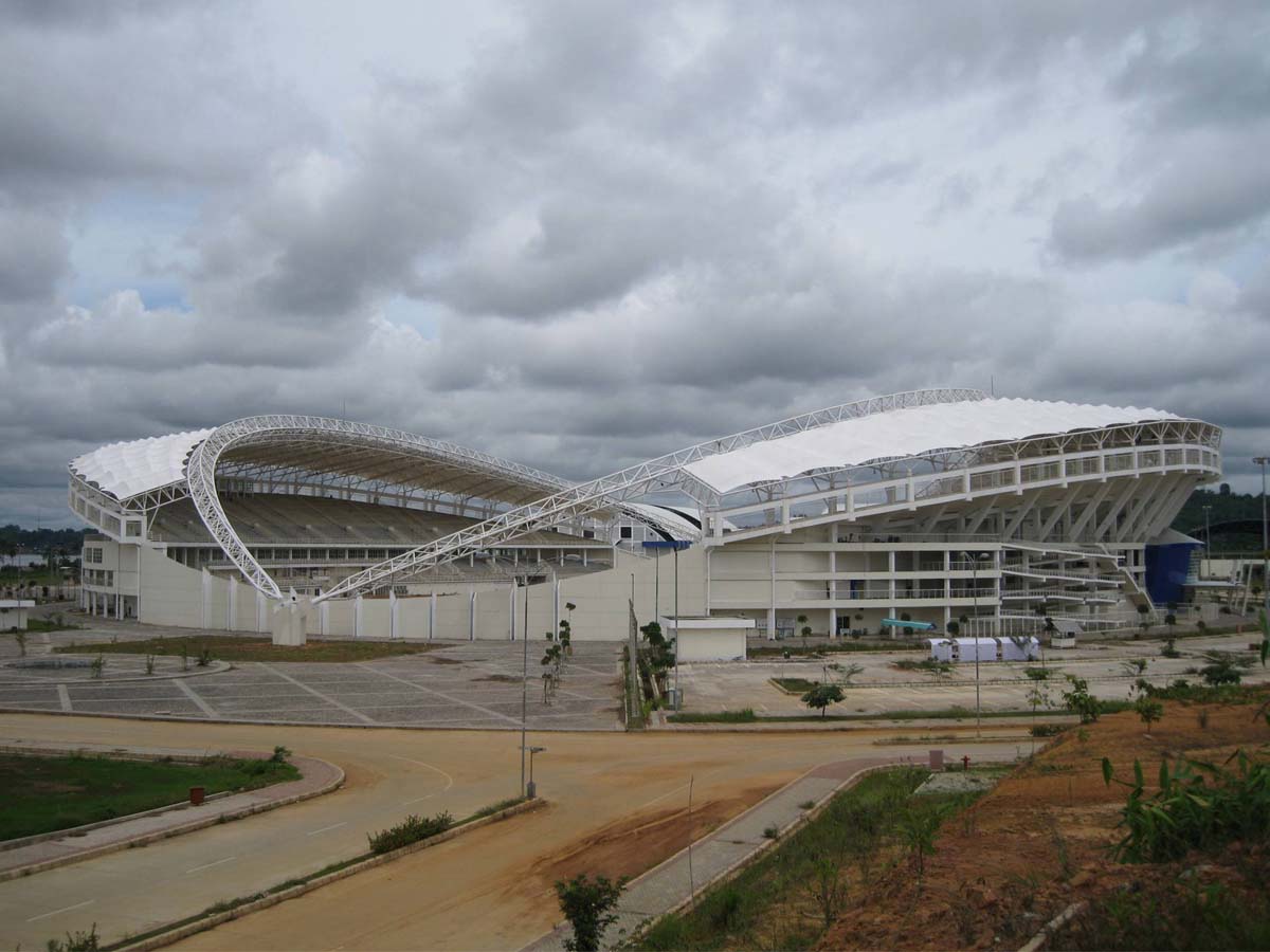 Tensostruttura per Palestra e Stadio di Calcio - Centro Sportivo di Nanchang