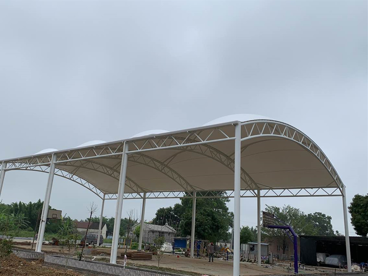 Spanningsstructuur van Stadion en Stadion Voor Parasol en Regen-Jieyang, Guangdong