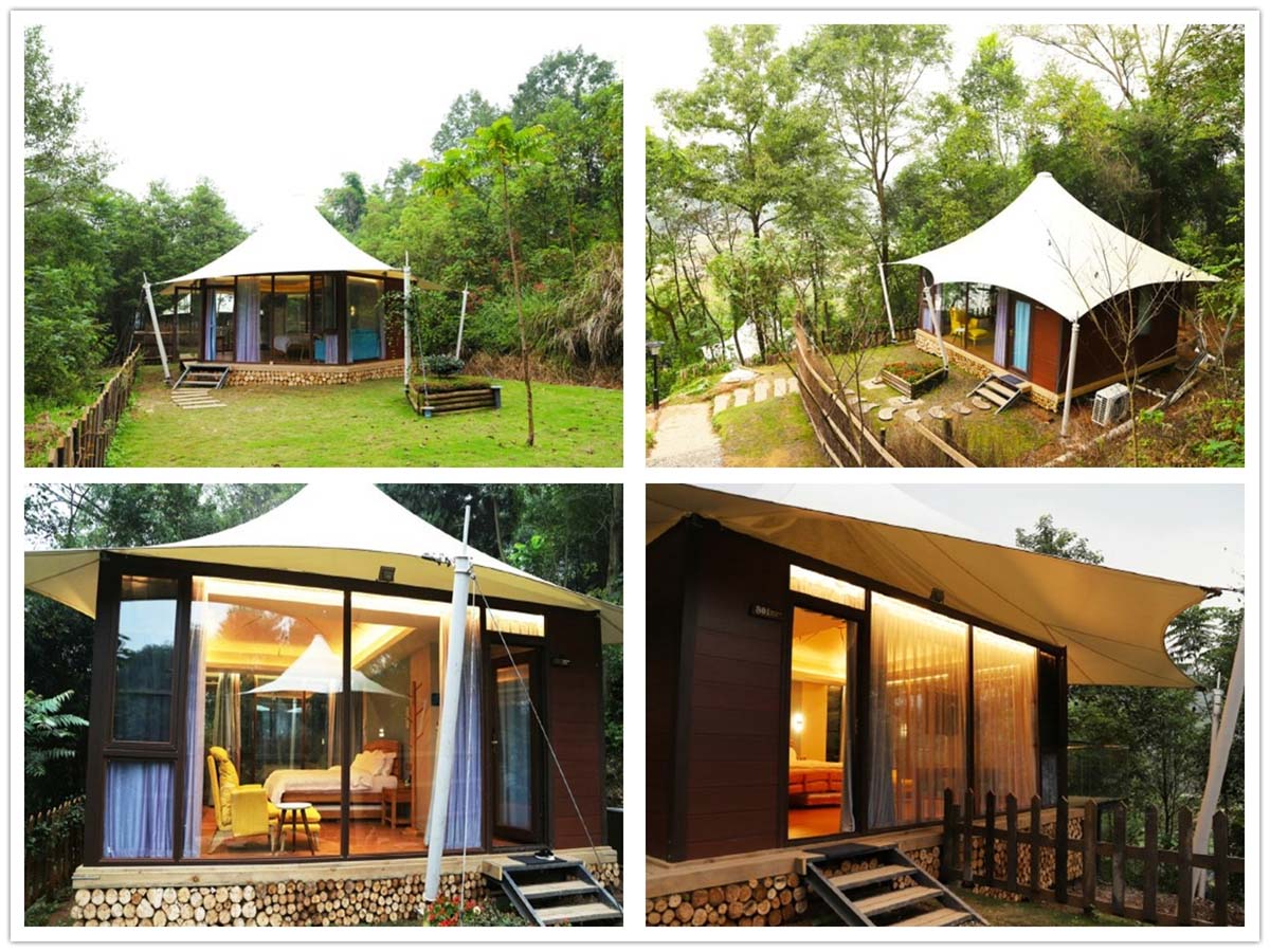 Tent Structure | Tented Cottage | Tents Lodges - Chengdu, China